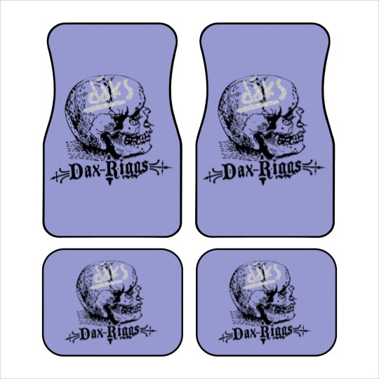 Discover Dax Riggs large red graphic Car Mats