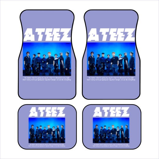 Discover ATEEZ Kpop Ateez The Fellowship Tour 2022 Kpop Car Mats