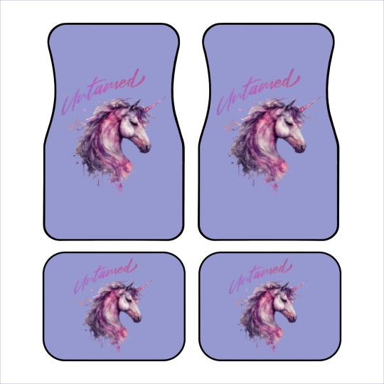 Discover Unicorn Car Mats, Retro 80s  Car Mats, Untamed Fantasy Mythical Magical Car Mats