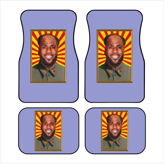 Discover Lebron James Chinese Communist Party Car Mats