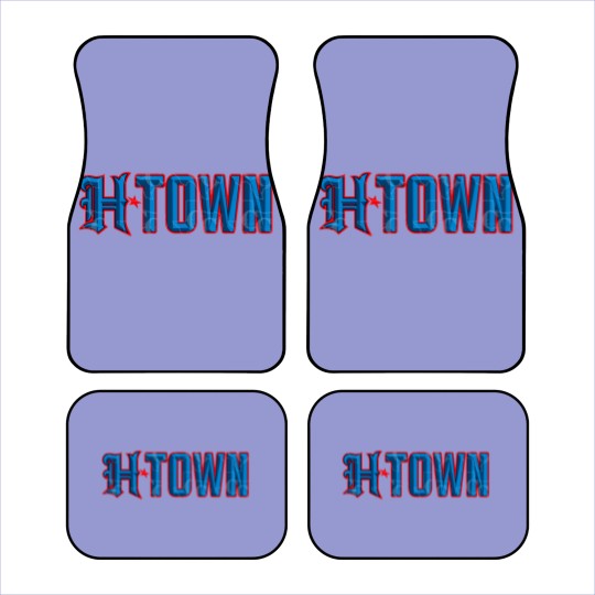 Discover H-Town Houston Texan unisex Car Mats