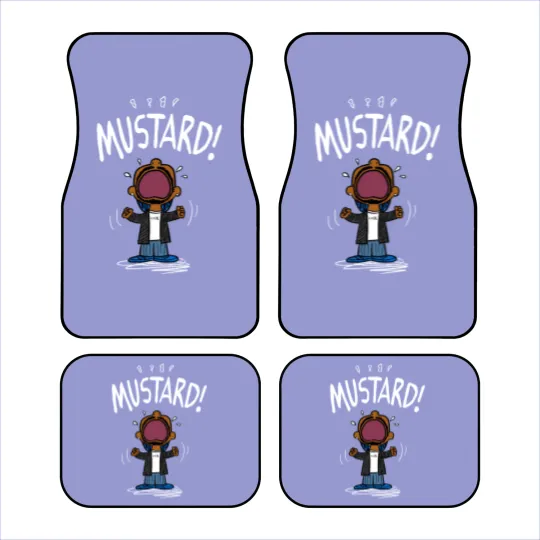 Discover Kendrick Lamar MUSTARD Meme Car Mats, Unisex Car Mats Car Mats for Fans