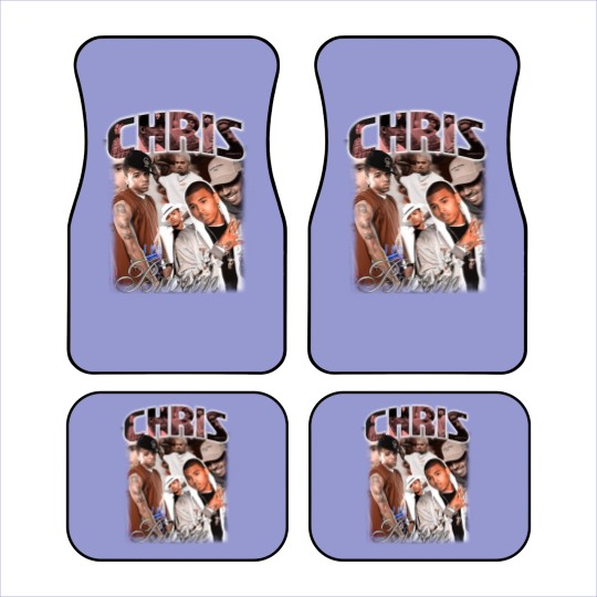 Discover Vintage Chris Brown Car Mats, Chris Brown Car Mats, Chris Brown Hip Hop Car Mats