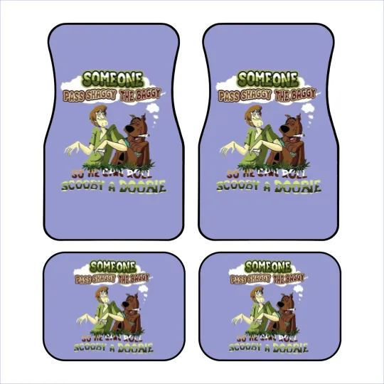 Discover Scooby Doo Someone Pass Shaggy The Baggy So He Can Roll Scooby A Doobie Car Mats