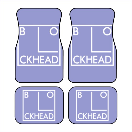 Discover Ian Dury and The Blockheads logo Car Mats
