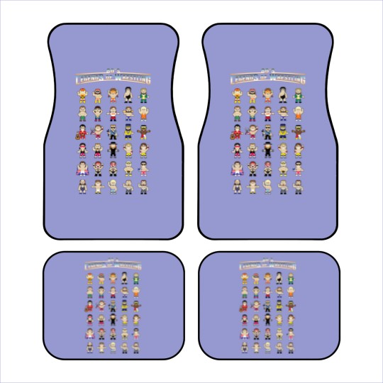 Discover Legends of Wrestling Retro Adults Car Mats