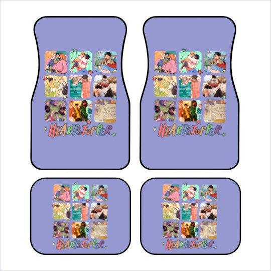 Discover Heartstopper Car Mats, Nick and Charlie Car Mats, Heartstopper Leaves LGBTQ Pride