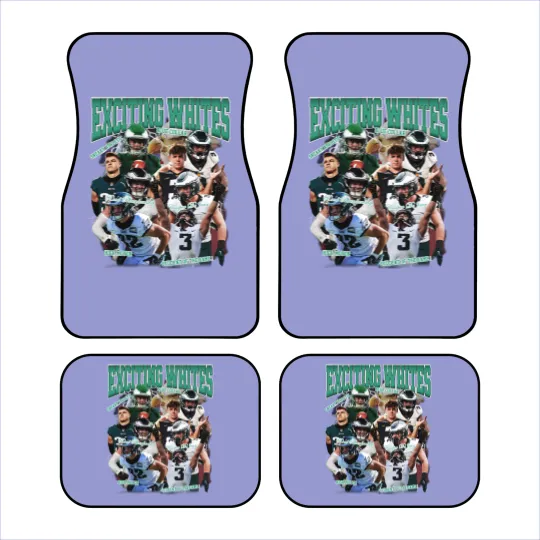 Discover Cooper DeJean Reed Blankenship Exciting Whites Car Mats