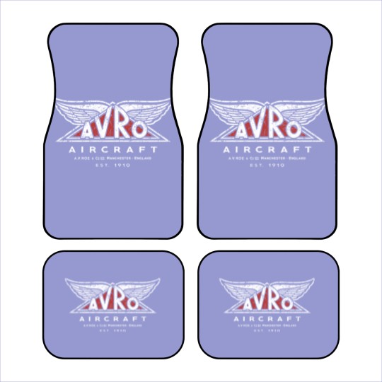 Discover Avro Logo Car Mats