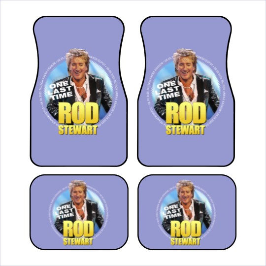 Discover Rod Stewart 2025 tour Car Mats BLACK Car Mats