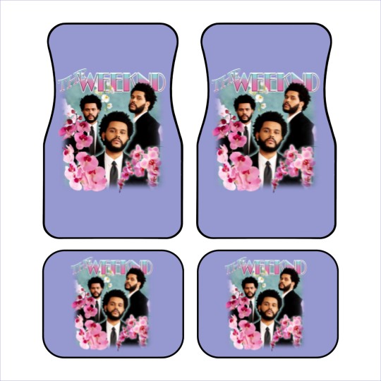 Discover Weeknd Vintage Style Rap Car Mats