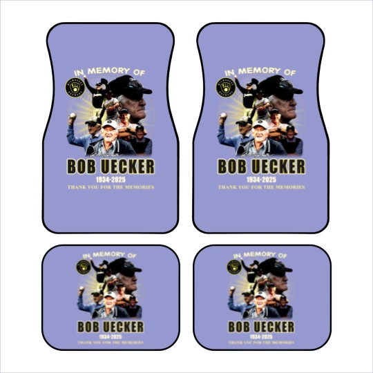Discover In Memory Of Bob Uecker 1934-2025 Thank You - Bob Uecker - Car Mats