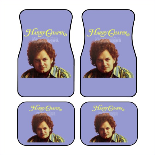 Discover Harry Chapin Cherry Wood Gold Orange Car Mats