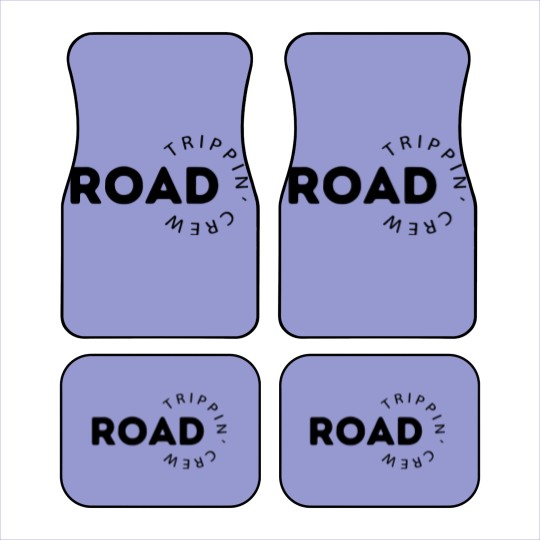 Discover Road Trippin Crew Car Mats, Family Vacation Car Mats, Vacation Car Mats