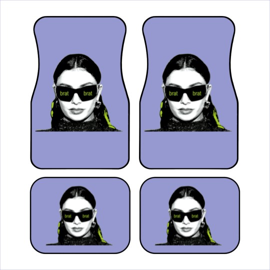 Discover BRAT CHARLI XCX Album Car Mats