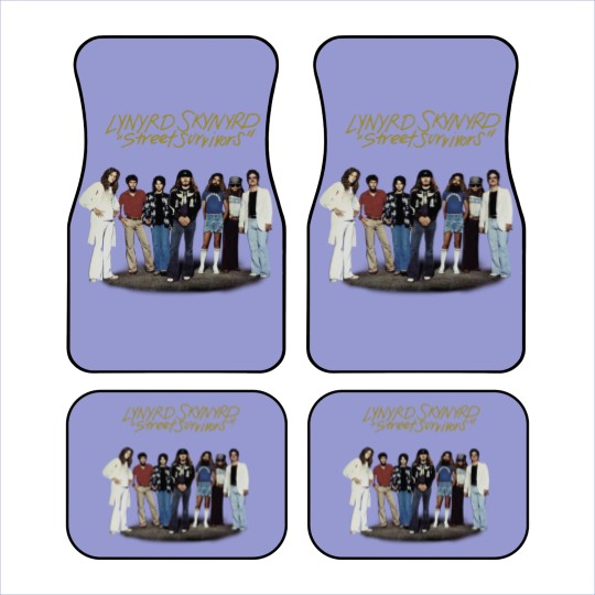 Discover Lynyrd Skynyrd Car Mats, Street Survivors Gary Rossington Collins Car Mats