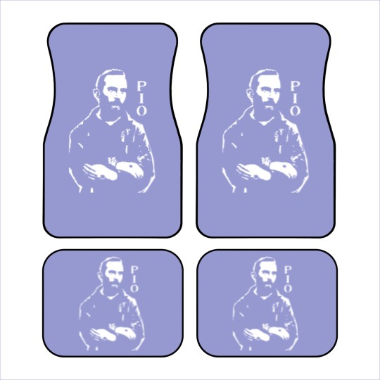 Discover Padre Pio Saint Car Mats