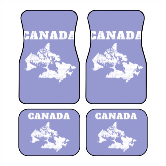 Discover Canada Map Moose - Canada Map - Car Mats