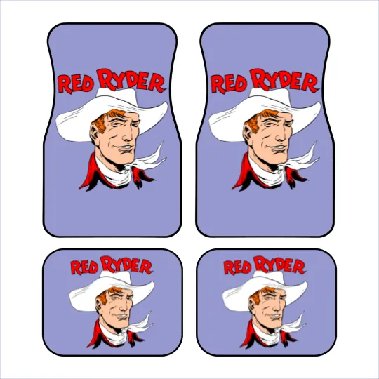 Discover Red Ryder Stickers Car Mats