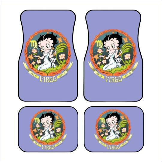 Discover Virgo - Betty Boop Zodiac Car Mats