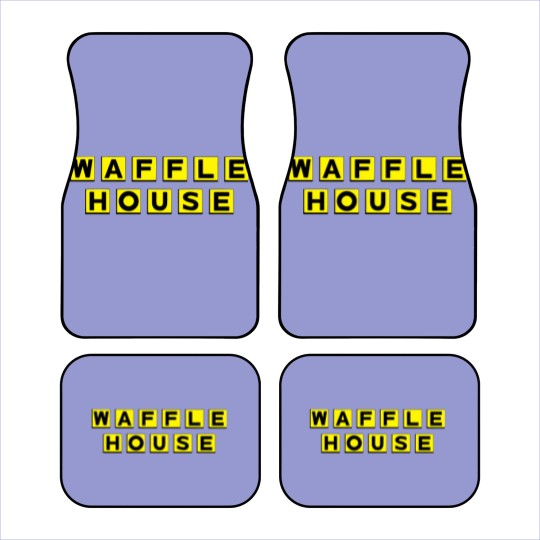 Discover Waffle House Fast Food Car Mats