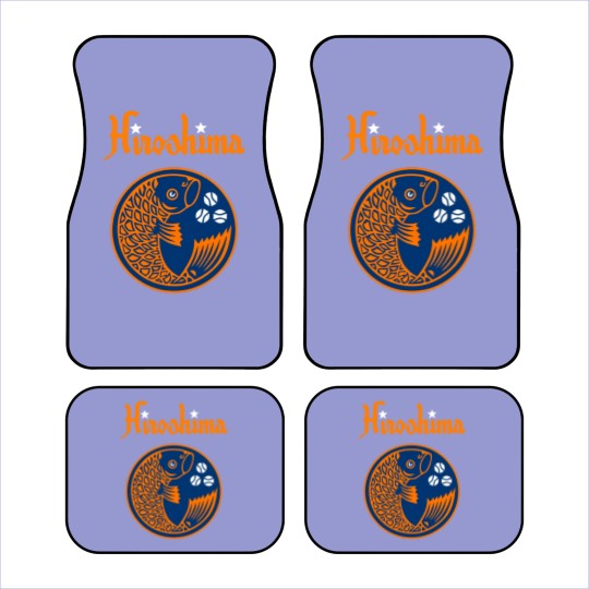 Discover Hiroshima Toyo Carp Vintage FRIDAY I'M IN LOVE Car Mats