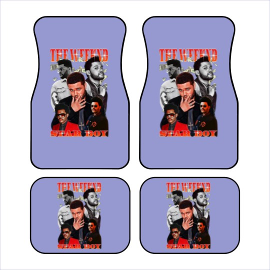 Discover The Weekend Star Boy Car Mats Music Car Mats