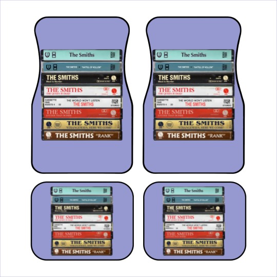 Discover The Smiths Album Cover Cassette Car Mats