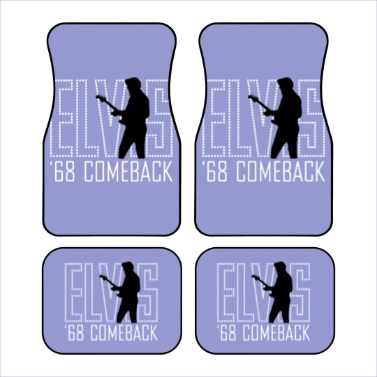 Discover Elvis Presley  68 Comeback Red Sign Car Mats