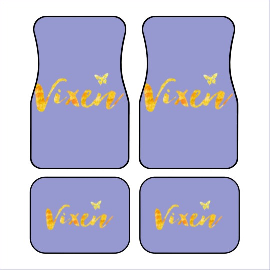 Discover Hotwife Vixen with Butterfly. Car Mats