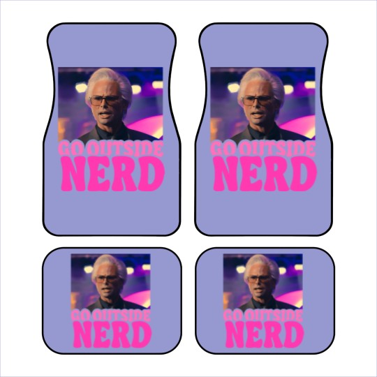 Discover Uncle Baby Billy Go Outside Nerd Comfort Color Car Mats, The Righteous Gemstones Movie