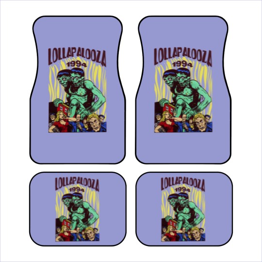 Discover Vintage 1994 Lollapalooza Tour Car Mats