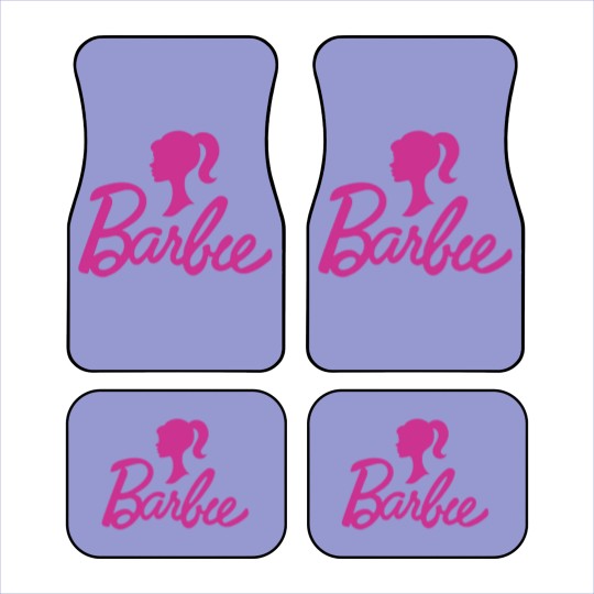 Discover Barbie Doll 2023 Car Mats, Barbie V3 Car Mats, Vintage Doll Car Mats