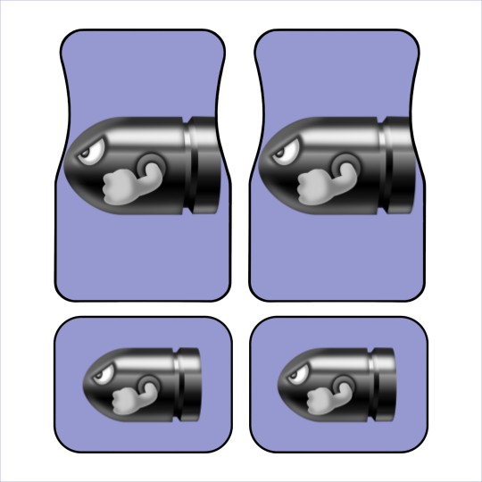Discover bullet bill Car Mats