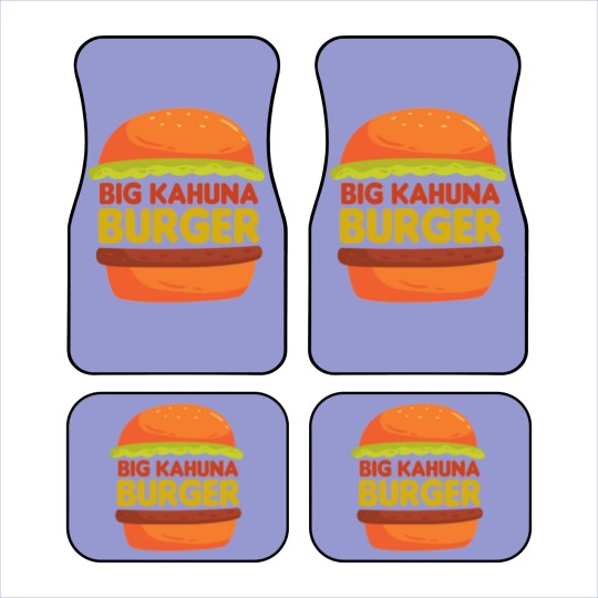 Discover Big Kahuna Burger Car Mats