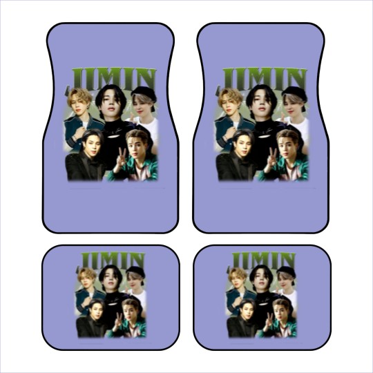 Discover Limited Jimin Korean Pop Car Mats Vintage Unisex Car Mats