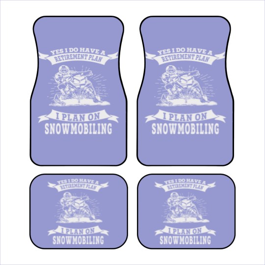 Discover Snowmobile - I do have a retirement plan i plan Car Mats
