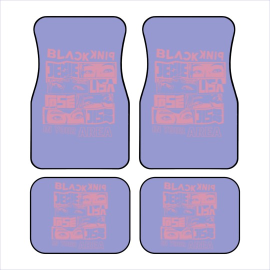 Discover Black Pink Born Pink Car Mats - Black Pink World Tour