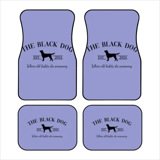 Discover The Black Dog Car Mats, New Album Era Car Mats, Ts New Album Car Mats