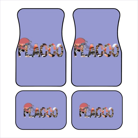 Discover Joe Flacco Cleveland Football Car Mats