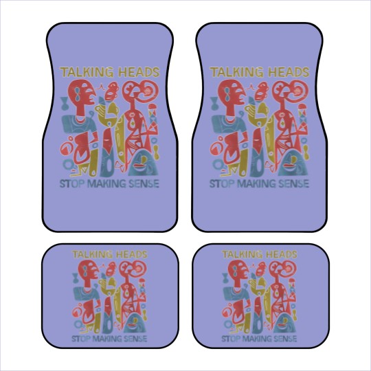Discover Stop Making Sense Talking head retro Car Mats, Talking head indie shoegaze Car Mats