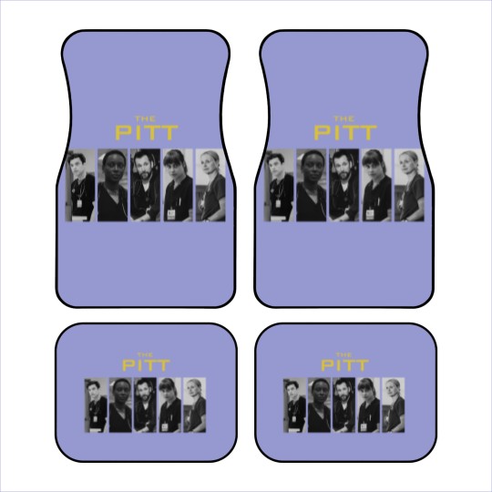 Discover The PITT Car Mats, Tv Series, The Pitt Tv Show, Noah Wyle Car Mats, Dr. Robbie Car Mats