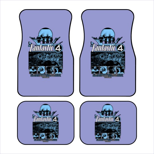 Discover Fantastic Four Car Mats Vintage Fantastic Four First Steps Car Mats