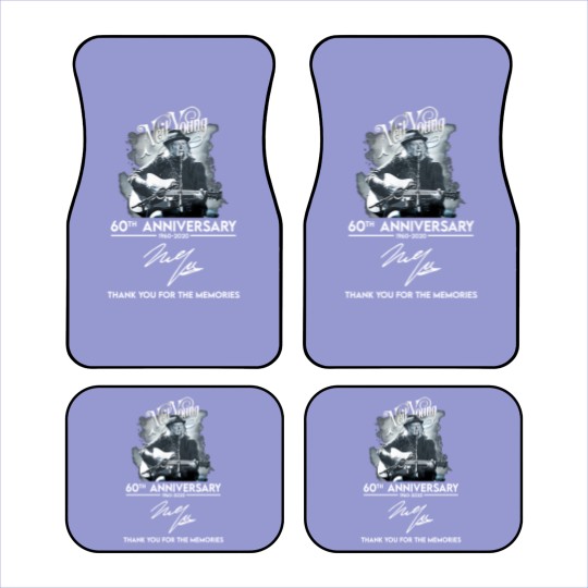 Discover Neil Young 60th anniversary signature thank you fo Car Mats