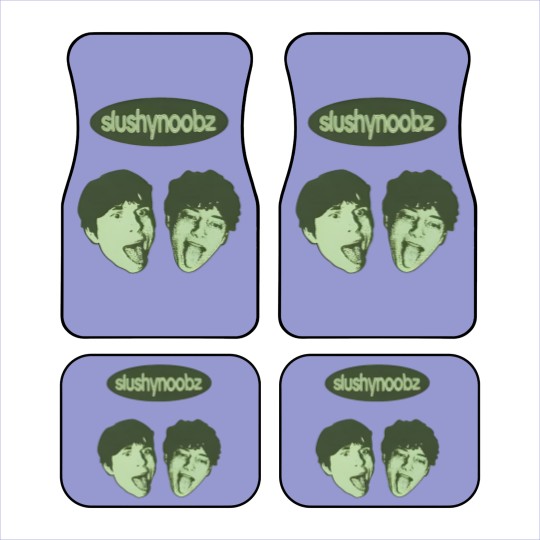 Discover Slushy Noobz Car Mats - Martin and Hamzah Car Mats, Slushy Noobs Merch