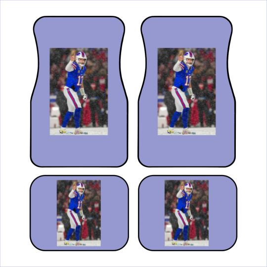 Discover Josh Allen Football Car Mats, Buffalo Fan Gift