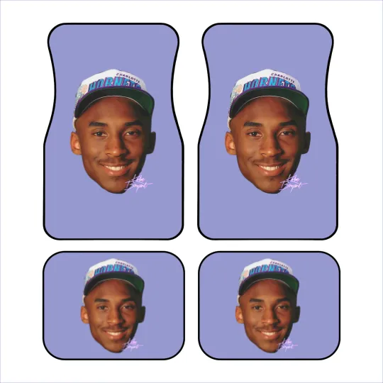 Discover Kobe Bryant Charlotte Hornets Draft Day Car Mats Car Mats