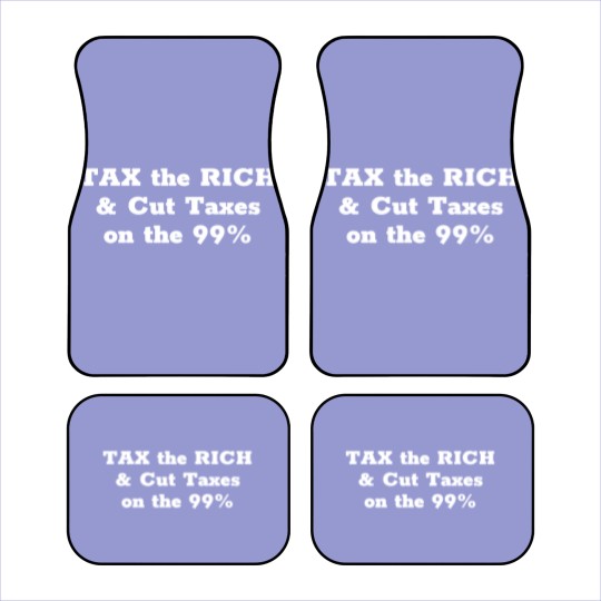 Discover TAX the RICH Car Mats