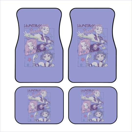 Discover Kpop Demon Hunters Car Mats, Huntrix Car Mats