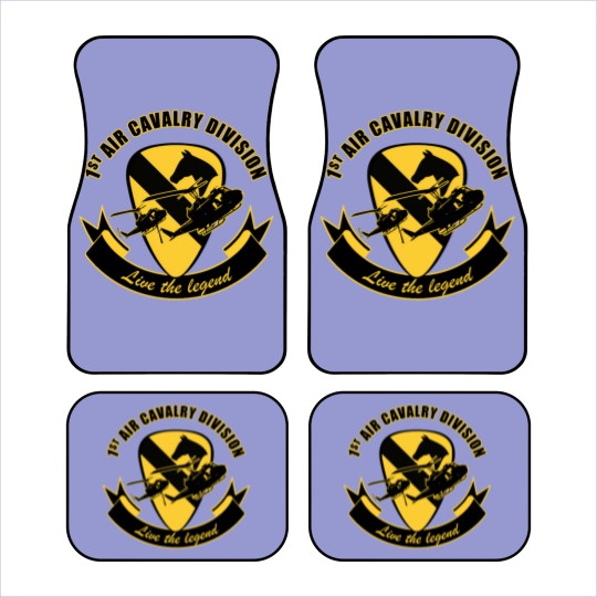 Discover 1st Air Cavalry Division Air Cav - Live The Legend Car Mats